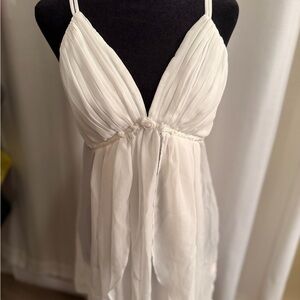 La Vie En Rose White Lingerie